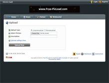 Tablet Screenshot of free-picload.com